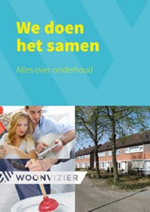 Folder over onderhoud aan de woning