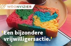 Afbeelding 1 van Carnavalscake in ontbijtmandje
